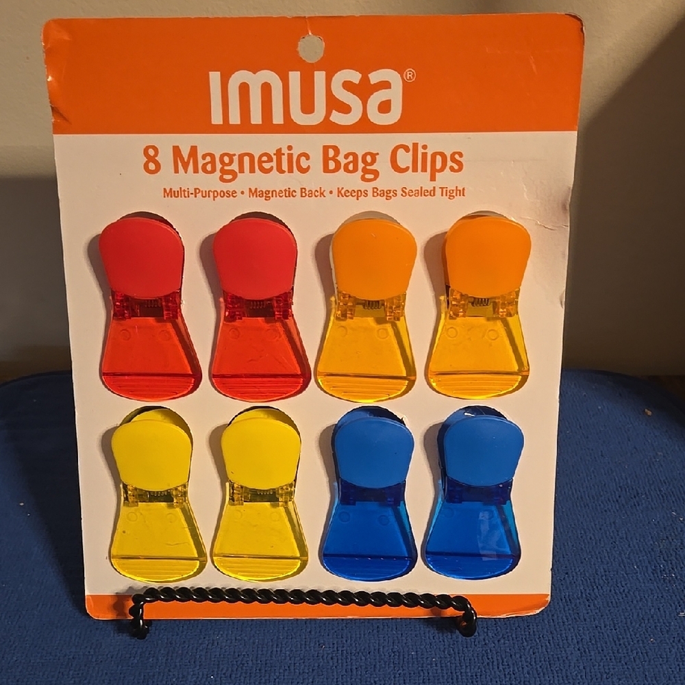 Multi-Color Magnetic Bag Clips